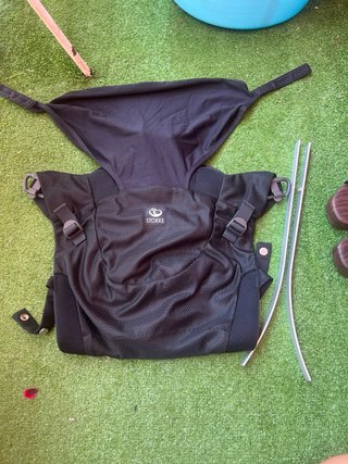 Mochila Portabebés Stokke MyCarrier Negra