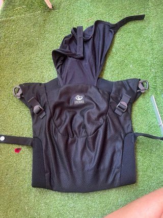 Mochila Portabebés Stokke MyCarrier Negra