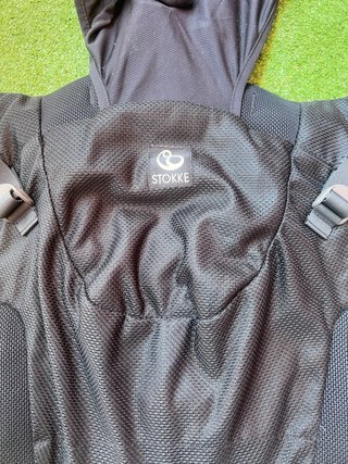 Mochila Portabebés Stokke MyCarrier Negra