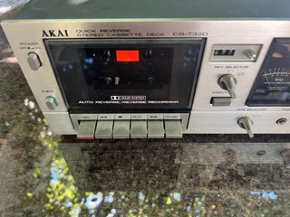 Platina de casete Akai CS-732D