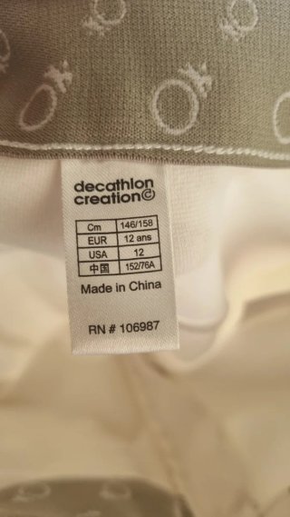 Pantalones de equitación Fouganza talla 12a y 14a
