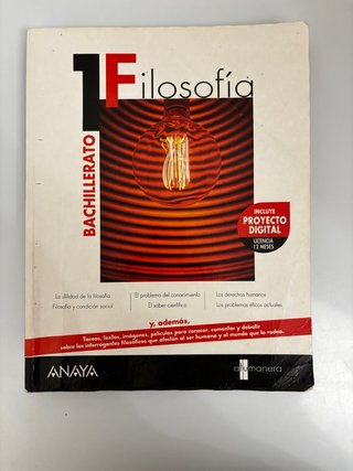 Libros de texto de 1 de bachillerato