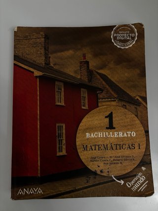 Libros de texto de 1 de bachillerato