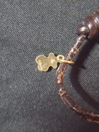 Pulsera Tous Oro 18k Perlas Cultivadas Oso