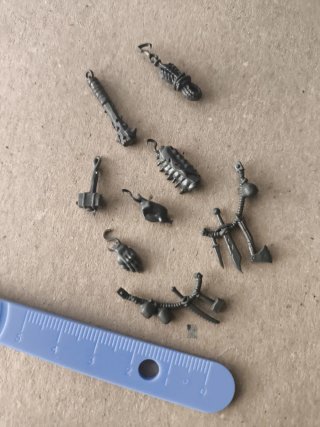 Warhammer Escenografía Comida Colgantes
