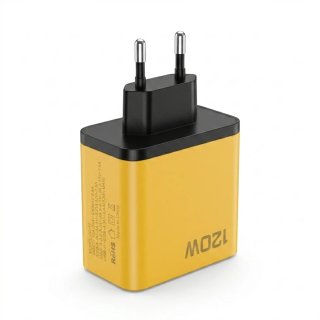 Cargador GaN 120W 4 Puertos USB-C y USB-A