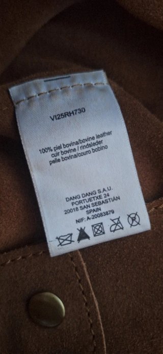 Bolso de ante marrón
