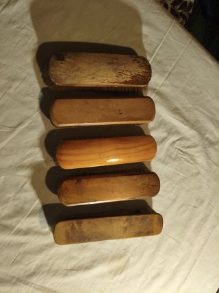 Lote 5 Cepillos Vintage