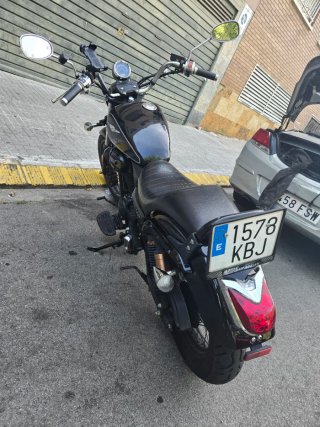 Moto Naked Negra Manual