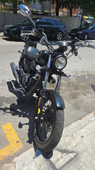 Moto Naked Negra Manual