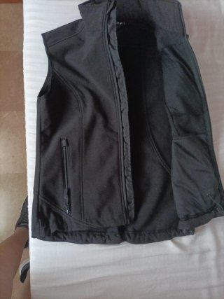 Chaleco deportivo negro
