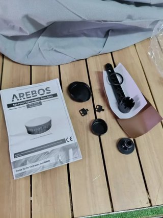 Spa hinchable AREBOS Copenhagen para 7 personas