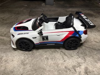 Coche eléctrico BMW M6 GT3 niños