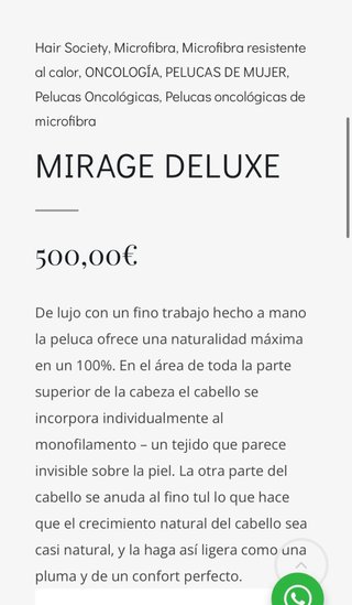 Peluca Oncológica Ellen Wille