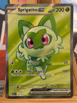 Sprigatito EX ASC 251/217 ES
