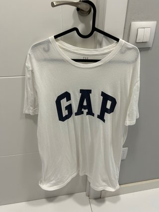 Camiseta Gap Blanca Logo