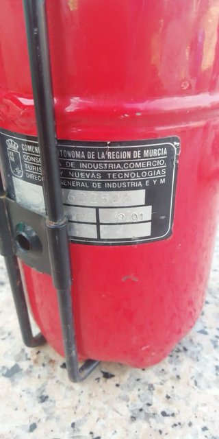Extintor Polvo 1Kg UNIX