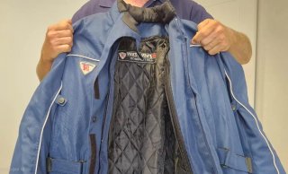 Chaqueta Moto Revolution Azul