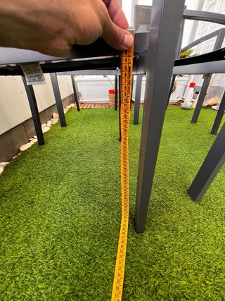 Juego 4 sillas terraza aluminio Leroy Merlin