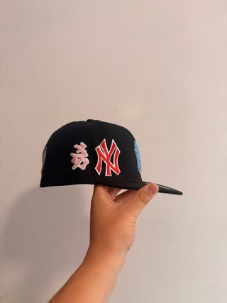 Gorra Supreme x New Era Yankees Kanji Negra