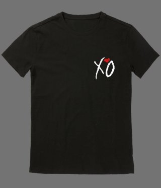 Camiseta The Weeknd Negra