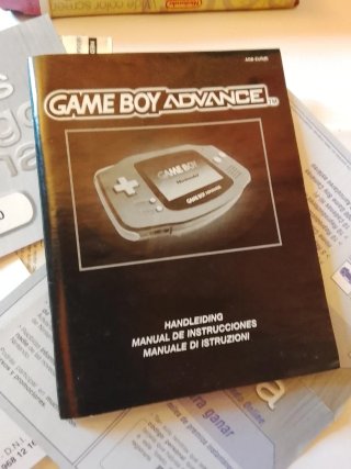 Caja Original Game Boy Advance + Manual
