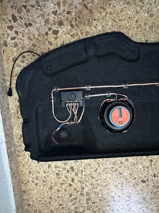 Bandeja maletero con altavoces Peugeot 208/2008