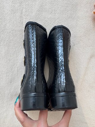 Botas de Agua Hunter Negras Talla 35-36 de Mujer