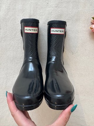 Botas de Agua Hunter Negras Talla 35-36 de Mujer