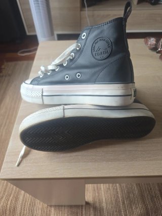 Tenis tipo Converse polipiel