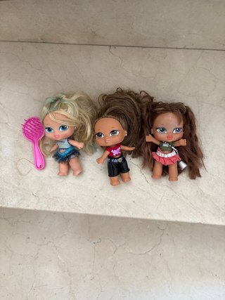 Lote 3 Muñecas Baby Bratz