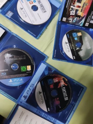 Lote Final Fantasy PS5 y PS4 leer descripción