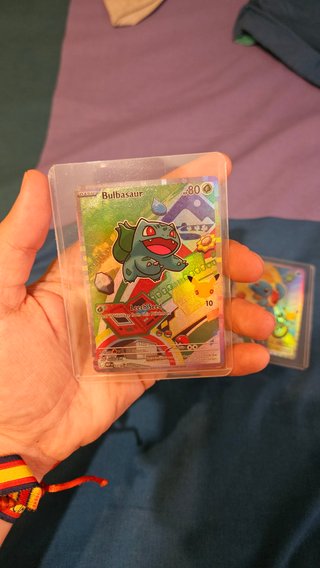 Cartas Pokémon Bulbasaur, Charmander, Squirtle