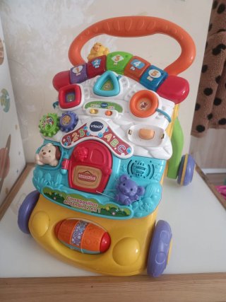 Andador Vtech 2 en 1 para bebé