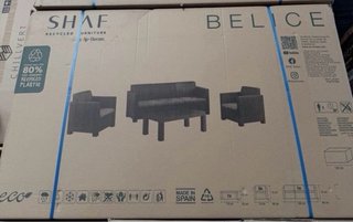Set Muebles Salón Exterior Shaf Belice 5 plazas