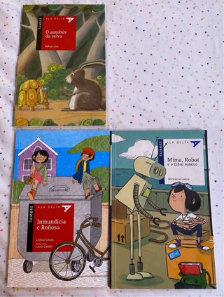 Lote 3 libros de lectura en gallego – Primaria