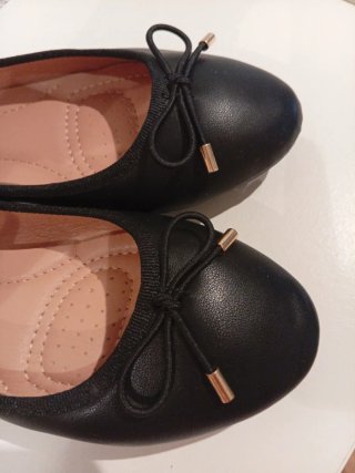 Manoletinas negras talla 36