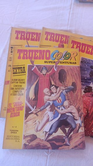 TRUENO COLOR Super Aventuras, x4 (Bruguera)