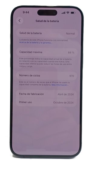 IPHONE 15 PRO MAX 256GB/ 84% BAT