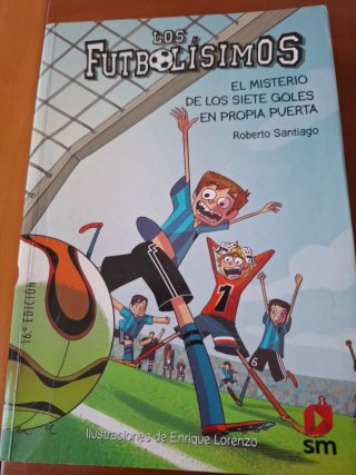Los Futbolísimos. Libros del 1 al 4.
