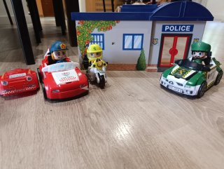 Set Pinypon Policía y Bomberos