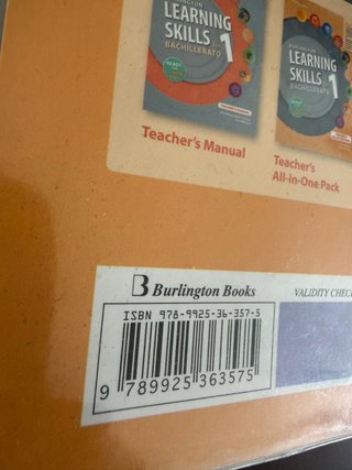 Burlington Learning Skills For Bach 1 Sb Spa
