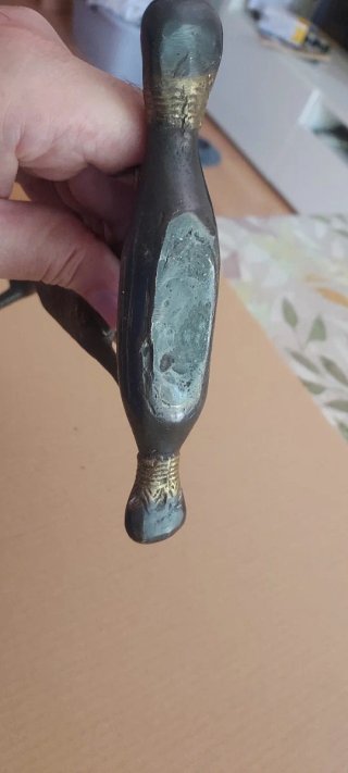 Figura Bronce Tutankamón Vintage