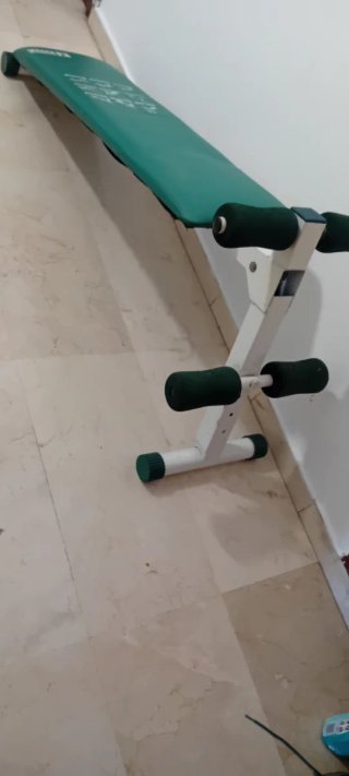 Banco abdominales y fitness