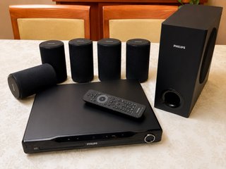 Home Cinema Philips 5.1 Negro