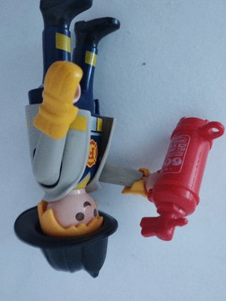 Playmobil Bombero con Extintor