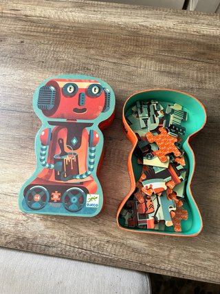 Puzzle Djeco Robot 36 piezas
