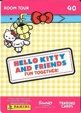 Carta 40 – Hello Kitty and Friends Fun Together!