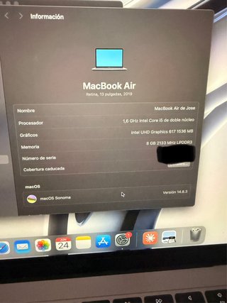 MacBook Air 2019 Gris Plata 256GB