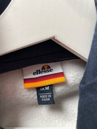 Sudadera Ellesse Azul y Blanca